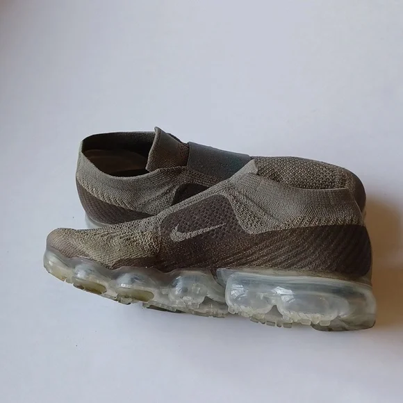 Nike Air Vapormax Flyknit Moc Shoes Sneakers Dark Stucco SZ 8.5 AA4155 013 - Picture 6 of 13